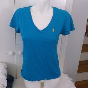 Ralph Lauren Sport Tops - Ralph Lauren Sport Blue T Shirt M Misses Ralph Lauren Sport Tops - Ralph Lauren Sport Blue T Shirt M Misses